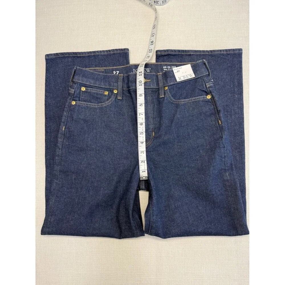 J. Crew 96 Slim Wide Dark Indigo Jeans